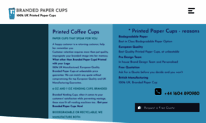 Brandedpapercups.co.uk thumbnail