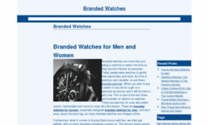 Brandedwatches.org thumbnail