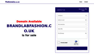 Brandlabfashion.co.uk thumbnail