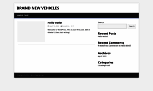 Brandnewvehicles.net thumbnail