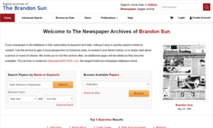 Brandonsun.newspaperarchive.com thumbnail