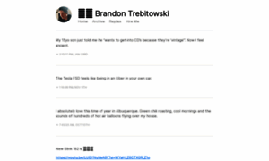 Brandontreb.com thumbnail
