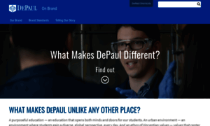 Brandresources.depaul.edu thumbnail