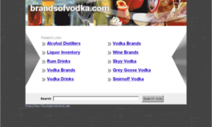 Brandsofvodka.com thumbnail