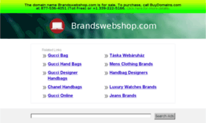 Brandswebshop.com thumbnail