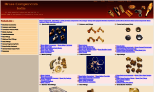 Brass-components-india.com thumbnail