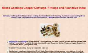Brass-copper-casting.brass-fittings-india.com thumbnail