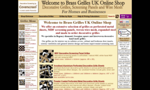 Brass-grilles-shop.co.uk thumbnail