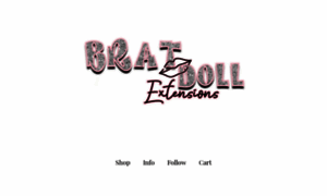 Bratdollextensions.bigcartel.com thumbnail