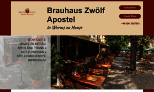 Brauhaus-zwoelf-apostel.de thumbnail