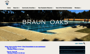 Braunoaks.org thumbnail
