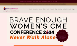 Braveenoughconference.com thumbnail