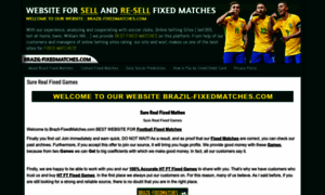 Brazil-fixedmatches.com thumbnail