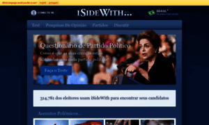 Brazil.isidewith.com thumbnail