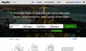 Brazil.visahq.com thumbnail