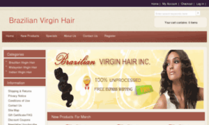 Brazilianvirginhairsale.com thumbnail