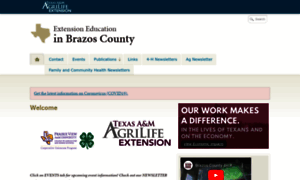 Brazos.agrilife.org thumbnail