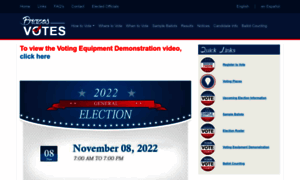 Brazosvotes.org thumbnail