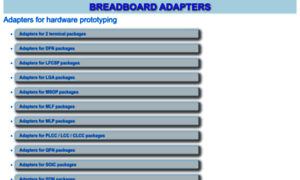 Breadboard-adapters.com thumbnail
