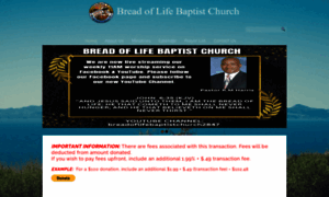 Breadoflifebaptistchurch.org thumbnail