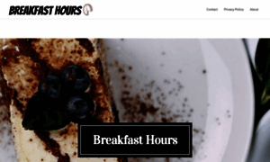 Breakfasthours.com thumbnail