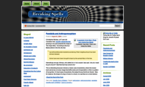 Breakingspells.wordpress.com thumbnail