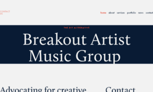 Breakoutartistgroup.com thumbnail