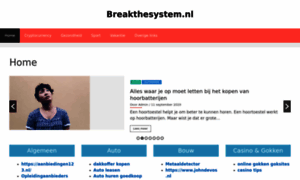 Breakthesystem.nl thumbnail