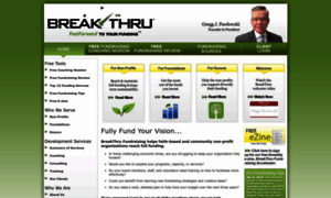 Breakthrufundraising.com thumbnail