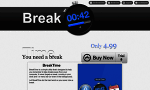 Breaktimeapp.com thumbnail