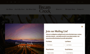 Breamcreekvineyard.com.au thumbnail