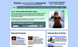 Breastaugmentationresources.com thumbnail