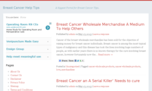Breastcancerhelptips.com thumbnail