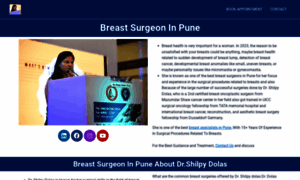 Breastsurgeon-pune.com thumbnail