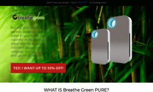 Breathegreenpure.com thumbnail