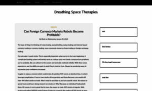 Breathingspacetherapies.co.uk thumbnail