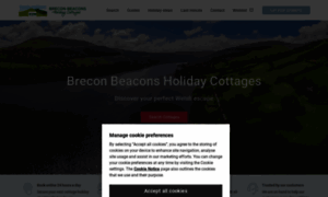 Breconcottages.com thumbnail