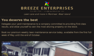 Breezelawnservice.com thumbnail