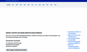 Breisgau-kalender.de thumbnail