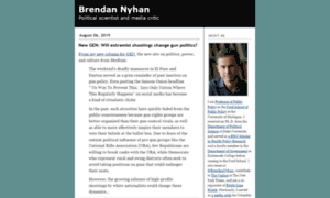 Brendan-nyhan.com thumbnail