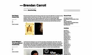 Brendanscottcarroll.wordpress.com thumbnail