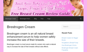 Brestrogencream.com thumbnail