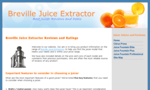 Brevillejuiceextractor.com thumbnail