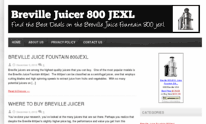 Brevillejuicer800jexl.org thumbnail