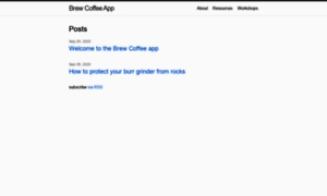 Brewcoffeeapp.com thumbnail