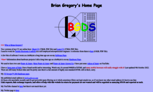 Brian-gregory.me.uk thumbnail