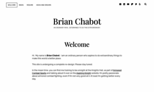 Brianchabot.org thumbnail