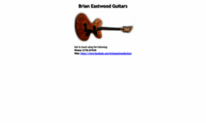 Brianeastwoodguitars.co.uk thumbnail