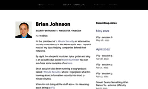 Brianjohnson.tv thumbnail