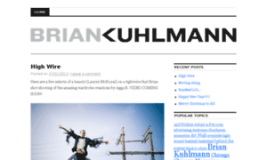 Briankuhlmann.wordpress.com thumbnail